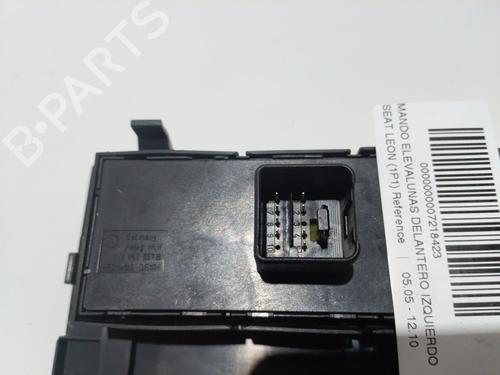 Left front window switch SEAT LEON (1P1)  | BP26699645I27 