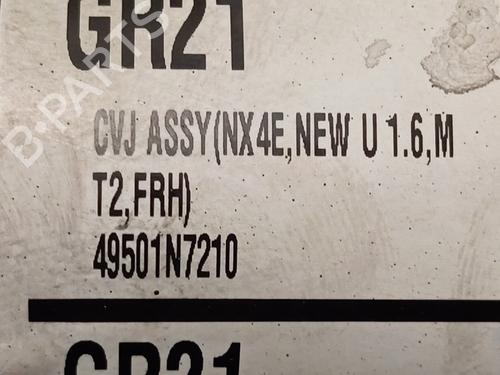 Right front driveshaft HYUNDAI TUCSON (TL, TLE) 1.7 CRDi | BP21219533M39 