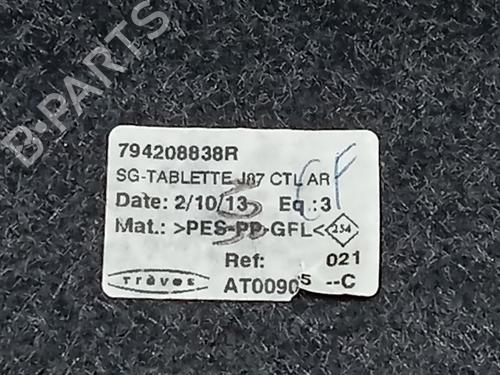 Rear parcel shelf RENAULT CAPTUR I (J5_, H5_)  | BP29596134C85 
