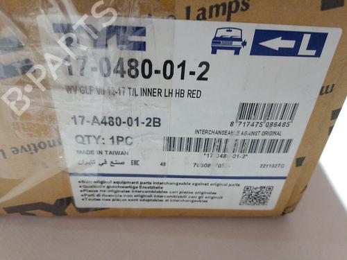 Left tailgate light VW GOLF VII (5G1, BQ1, BE1, BE2) | BP37489467C79 - Image 6