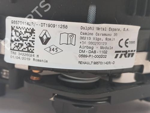 Førerens kollisjonspute DACIA DOKKER MPV (KE_)  | BP20489178C9 