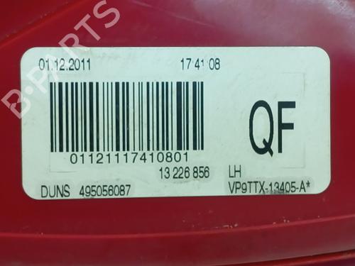 Left taillight OPEL INSIGNIA A Sports Tourer (G09)  | BP29606393C34 