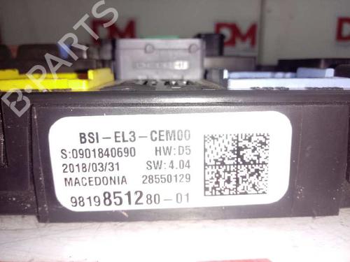 Fuse box PEUGEOT 308 I (4A_, 4C_)  | BP12662791E1 