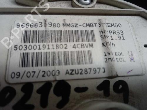 Instrument cluster PEUGEOT 206 Hatchback (2A/C) 1.1 i | BP16173890C47 