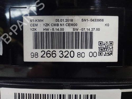 Instrument cluster CITROËN JUMPY III Van (V_)  | BP12679037C47 