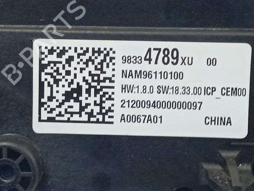 Switch PEUGEOT 508 II (FB_, FH_, F3_) 1.5 BlueHDI 130 (FBYHZJ, FBYHZR) | BP40020718I30 - Image 3