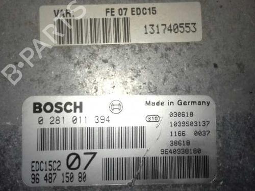 Engine control unit (ECU) CITROËN C5 I (DC_) 2.2 HDi (DC4HXB, DC4HXE) | BP12642035M57 