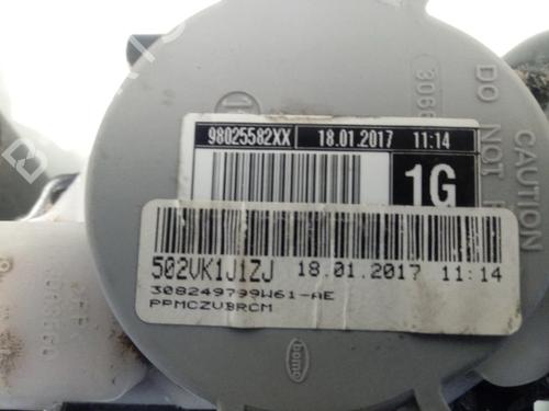 Kollisonspute sett CITROËN BERLINGO MULTISPACE (B9) 1.6 HDi 90 | BP19153996C86 