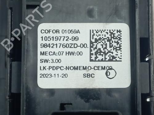 Left front window switch PEUGEOT 2008 II (UD_, US_, UY_, UJ_, UR_, UC_)  | BP29400647I27 