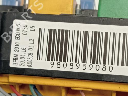 Fuse box PEUGEOT PARTNER Tepee  | BP16989222E1 