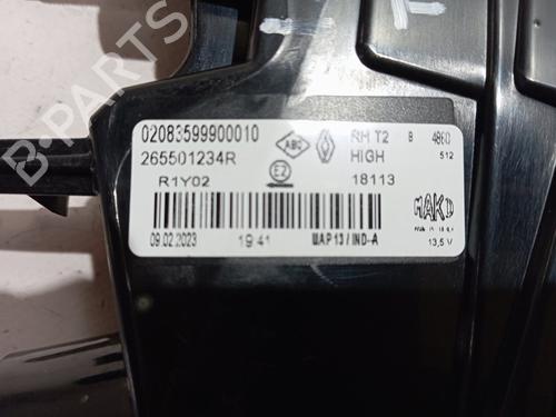 Højre baglygte bagklap RENAULT CAPTUR II (HF_)  | BP29729602C80 