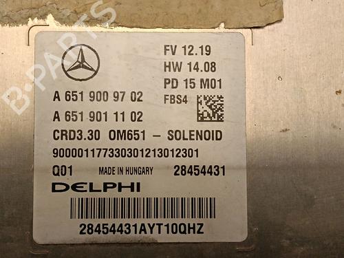 Engine control unit (ECU) MERCEDES-BENZ GLA-CLASS (X156) GLA 200 CDI / d (156.908) | BP31805034M57