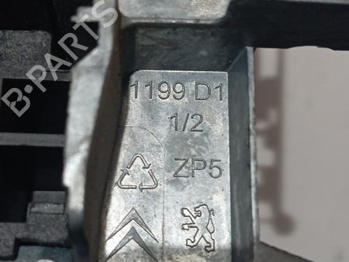 Front right exterior door handle PEUGEOT PARTNER Box Body/MPV (5_, G_)  | BP29333242C129