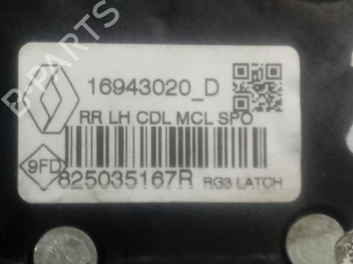 Rear left lock RENAULT MEGANE IV Hatchback (B9A/M/N_)  | BP19542819C100 