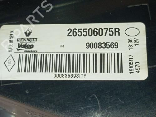 Right tailgate light RENAULT MEGANE IV Hatchback (B9A/M/N_) 1.5 dCi 90 (B9A1) | BP37173264C80 - Image 4