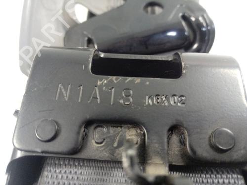 Rear center seatbelt TOYOTA LAND CRUISER PRADO (_J12_) 3.0 D-4D (KDJ120, KDJ125) | BP16437116I27 