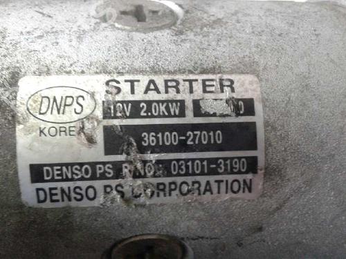 Starter HYUNDAI ELANTRA III (XD) 2.0 CRDi | BP12647403M8 