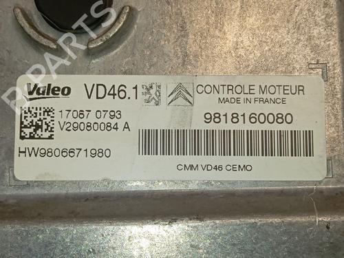Engine control unit (ECU) CITROËN C4 II (NC_) | BP38564085M57 - Image 2