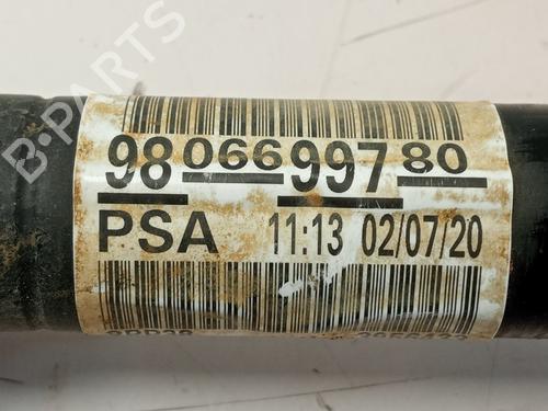 Right front driveshaft PEUGEOT RIFTER  | BP17541247M39 