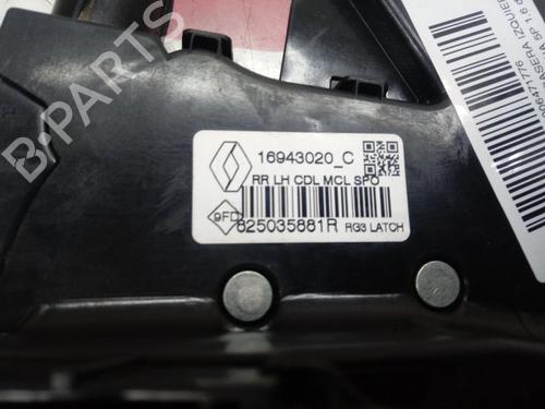 Rear left lock RENAULT MEGANE IV Hatchback (B9A/M/N_) 1.5 dCi 110 (B9A3) | BP18655717C100 