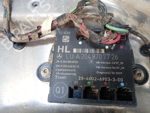 Left rear door MERCEDES-BENZ C-CLASS (W204)  | BP12639408C4 