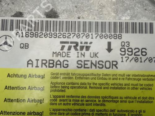 Airbag Kit MERCEDES-BENZ A-CLASS (W169)  | BP15401723C86 