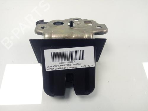 Tailgate lock SKODA SUPERB II (3T4) 2.0 TDI 16V BP12842921C101