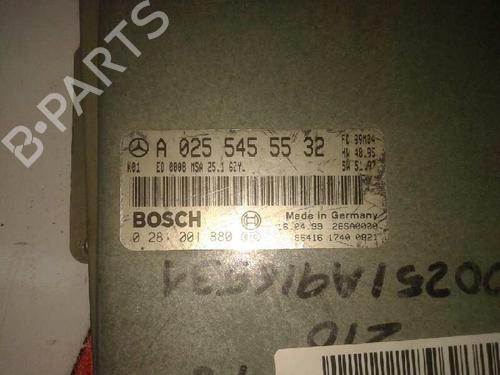 Engine control unit (ECU) MERCEDES-BENZ E-CLASS (W210) E 300 Turbo-D (210.025) | BP12677585M57 