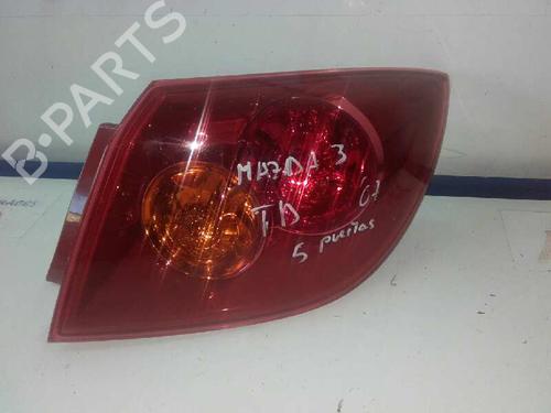 Used Right taillight MAZDA 3 Saloon (BK) [1999-2009]  12833067