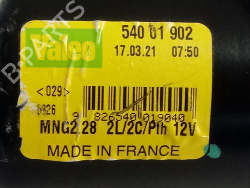 Front wiper motor RENAULT KANGOO / GRAND KANGOO II (KW0/1_)  | BP19664298M29 