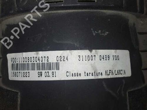 Instrument cluster ALFA ROMEO 147 (937_) 1.9 JTDM 8V (937.AXD1A, 937.AXU1A, 937.BXU1A) | BP12646374C47 