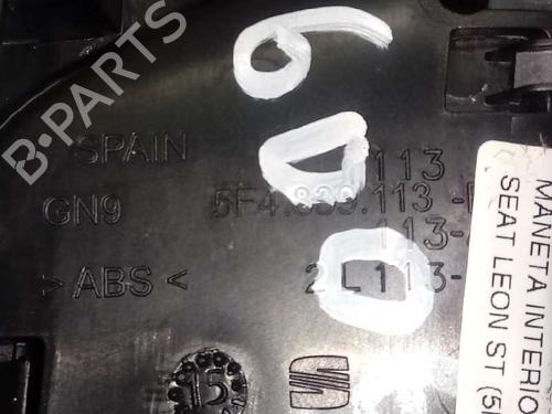 Venstre bagtil invendig håndtag SEAT LEON ST (5F8) | BP16829044I15