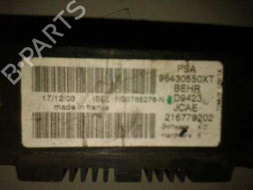 Climate control PEUGEOT 206 Hatchback (2A/C)  | BP16817551I5 