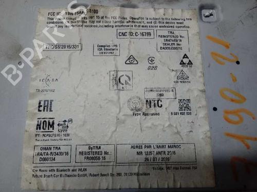Radio PEUGEOT 208 I (CA_, CC_)  | BP12667622E6 