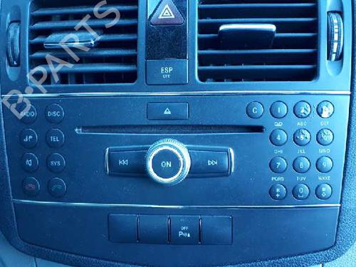 Radio MERCEDES-BENZ C-CLASS (W204) C 200 CDI (204.007, 204.006) MOSTRADOR  |