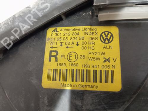 Right headlight VW GOLF V (1K1)  | BP29401461C29 