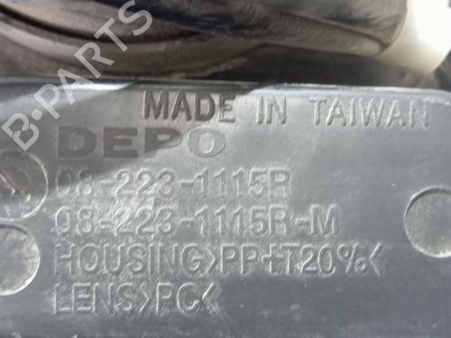 Right headlight KIA PICANTO I (SA) 1.1 | BP30375629C29 