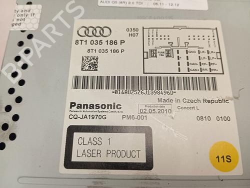 Radio AUDI Q5 (8RB) 2.0 TDI | BP23497380E6 