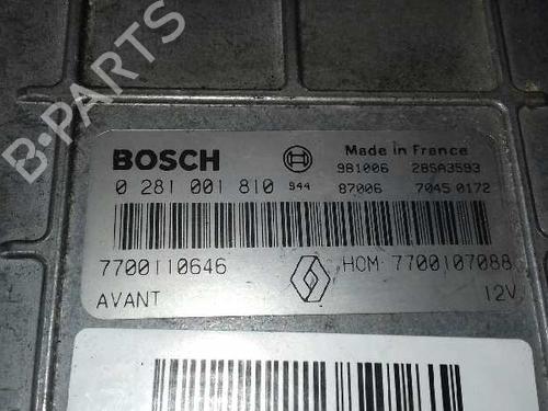 Engine control unit (ECU) RENAULT MEGANE I Classic (LA0/1_) 1.9 D (LA0A, LA0U, LA0R) | BP12639093M57 