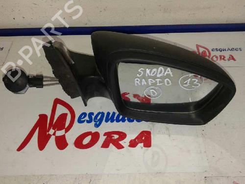 Used Right mirror SKODA RAPID (NH3, NK3, NK6) 1.2 TSI (105 hp) 17047259