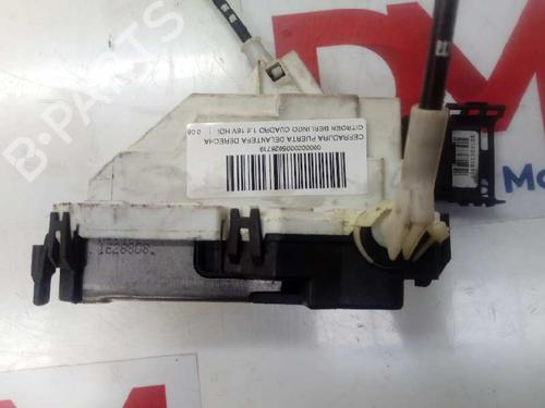 Front right lock CITROËN BERLINGO MULTISPACE (B9) 1.6 HDi 75 16V | BP12839970C97 