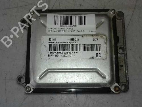 Used Engine control unit (ECU) OPEL ZAFIRA A MPV (T98) 2.2 16V (F75) (147 hp) 16360302