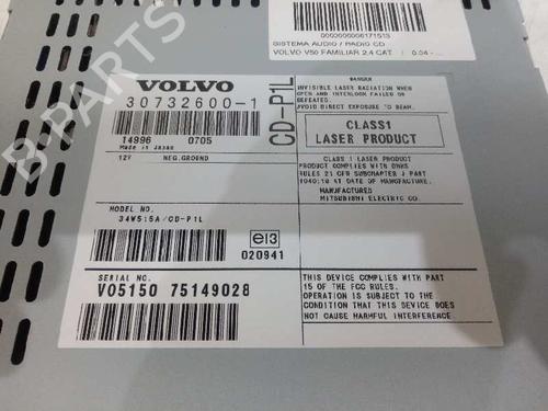 Radio VOLVO V50 (545) 2.4 | BP12668209E6 
