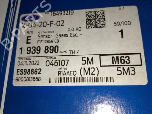 Electronic sensor FORD FOCUS IV (HN) | BP38324989M84 - Image 4