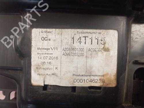 Front right lock MERCEDES-BENZ C-CLASS Coupe (C205) C 220 d (205.304) | BP27382059C97 
