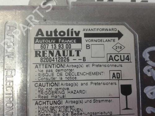 ECU airbags RENAULT MEGANE II (BM0/1_, CM0/1_) 1.5 dCi (BM1F, CM1F) | BP16730254M53 