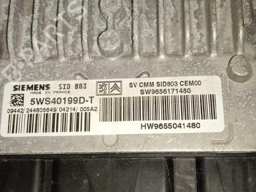 Engine control unit (ECU) CITROËN C5 I (DC_) 2.0 16V (DCRFNC, DCRFNF) | BP12650193M57 