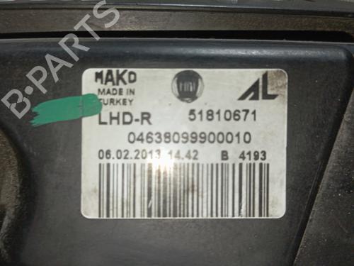 Right headlight FIAT DOBLO Cargo (263_) 1.3 D Multijet | BP37265959C29 - Image 5