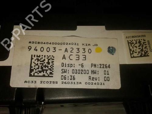 Instrument cluster KIA CEE'D (JD)  | BP12633436C47 