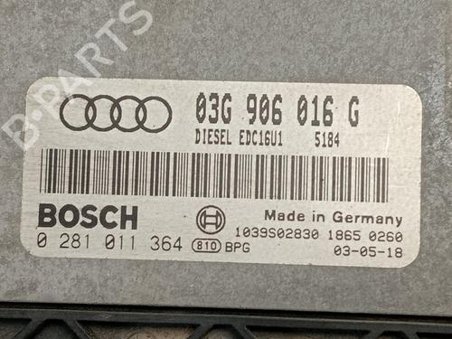 Engine control unit (ECU) AUDI A3 (8P1) 2.0 TDI 16V | BP16863293M57 